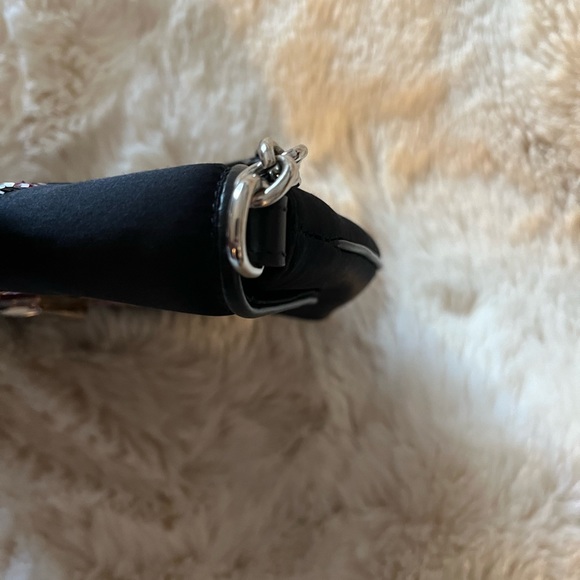 Echo black satin with multi colour sparkly little bag - Picture 11 of 11